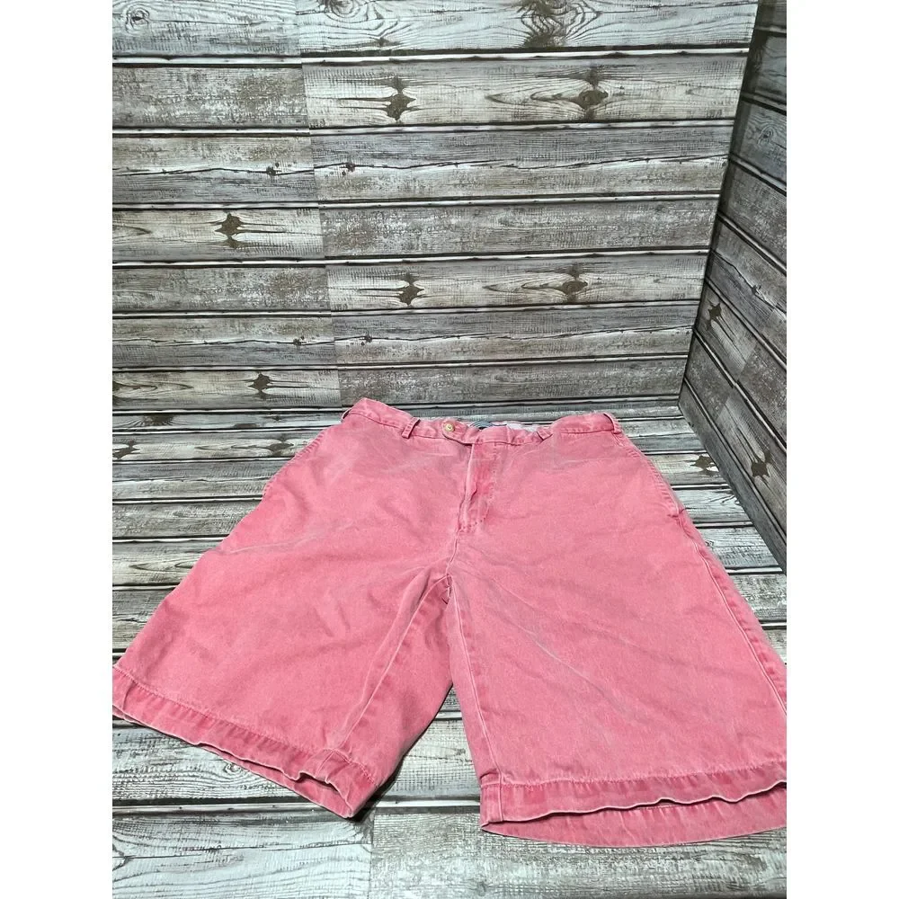 Peter Millar Men's Shorts Red Size 32‎